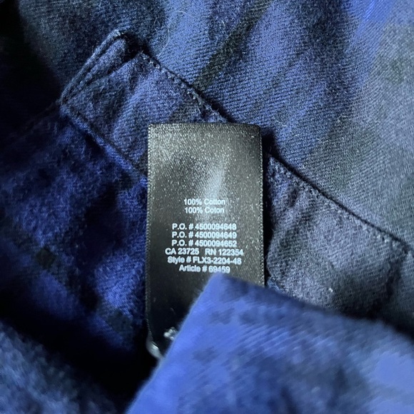 TNA Plaid Button-Up Flannel Shirt with Hood – Women’s Size Small - Picture 8 of 8